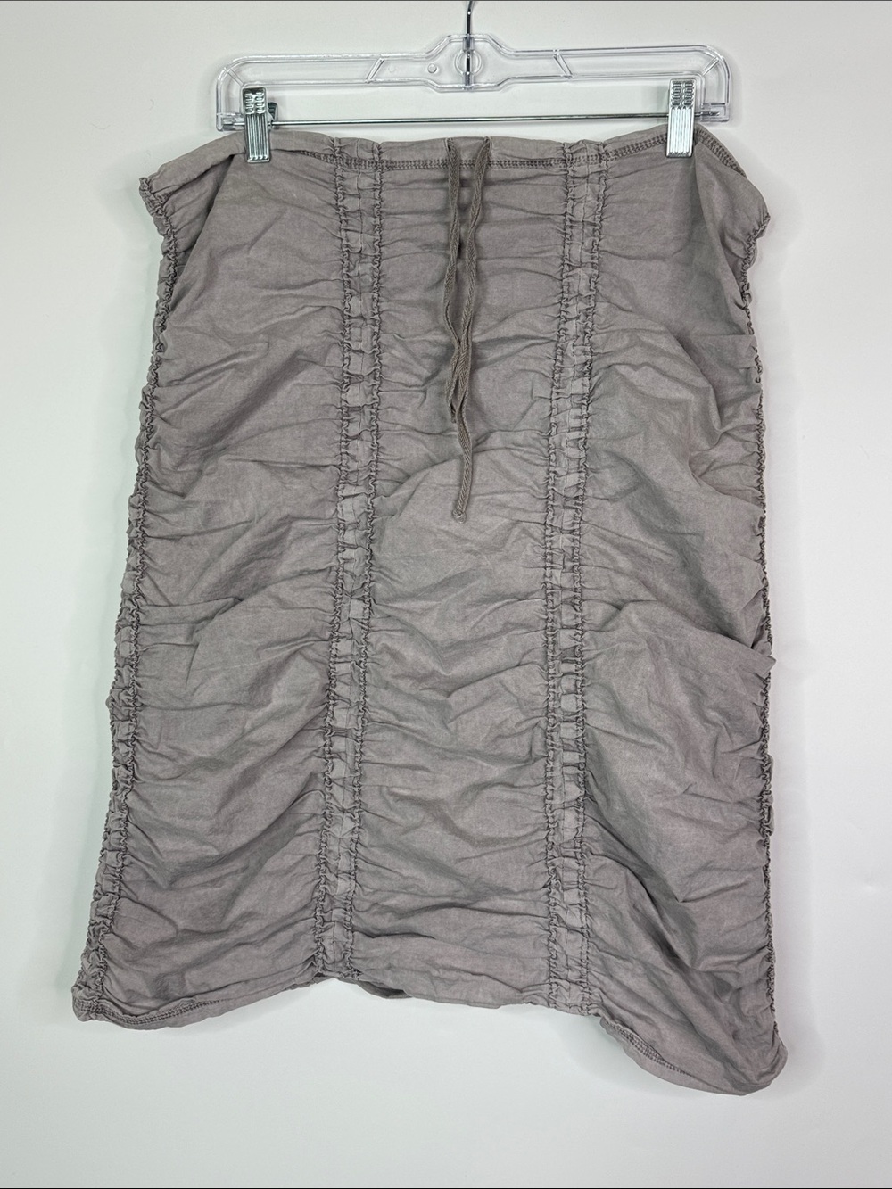 XCVI Drawstring Shirred Panel Skirt Size Large